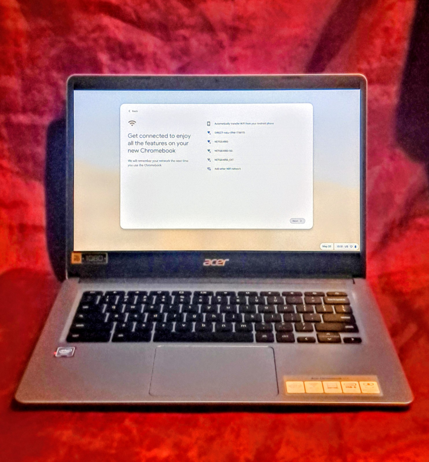 ACER CHROMEBOOK 314 SILVER 14″ inch 4GB 32GB Fully Functional Wiped Clean