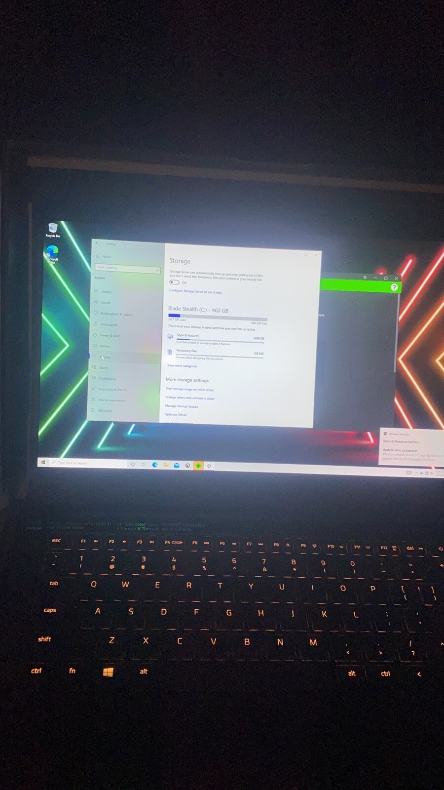 gaming laptop