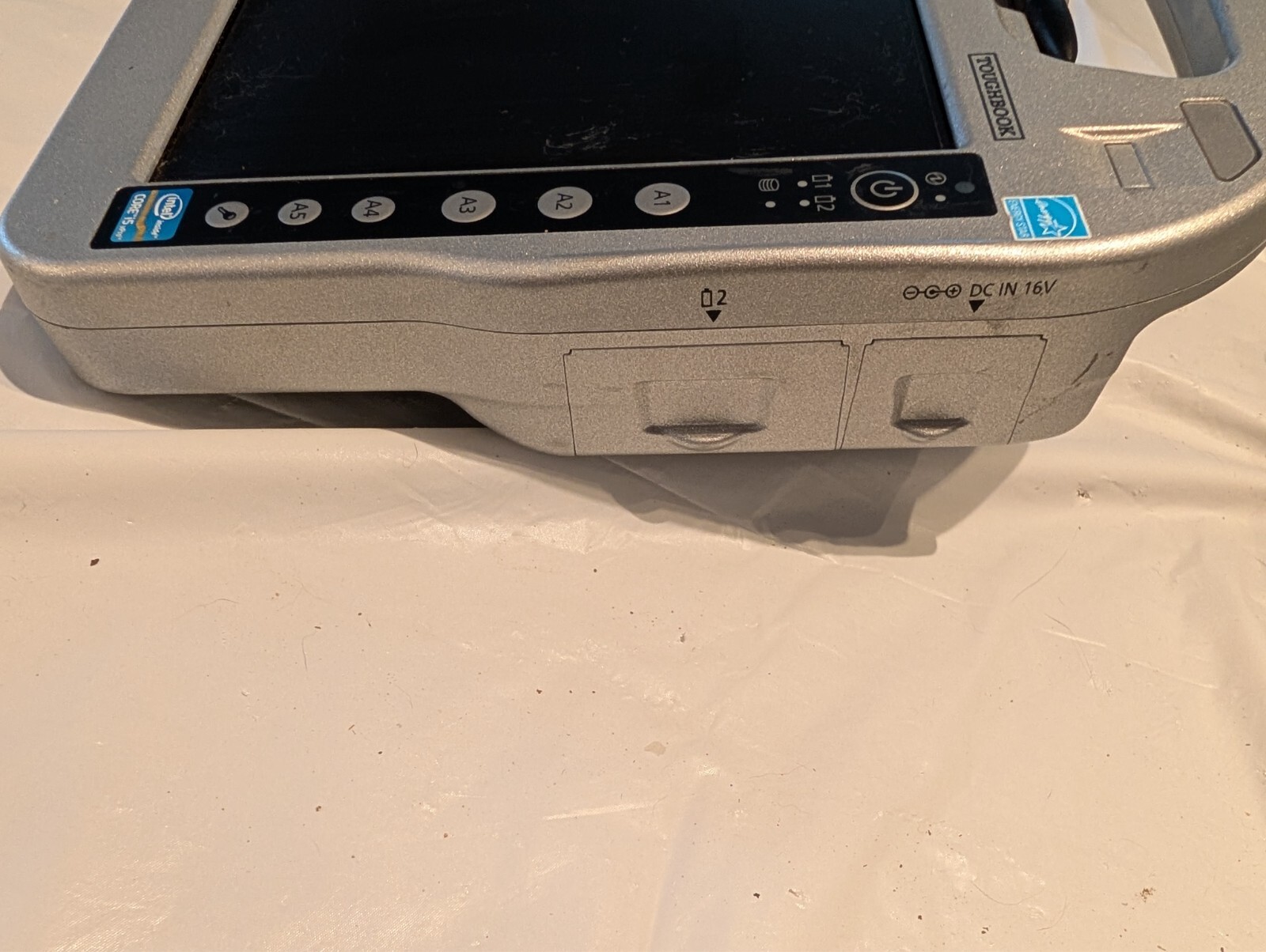 Lot Of 2 Panasonic CF-H2 With 1 Charger Stand ,Working (See Description)