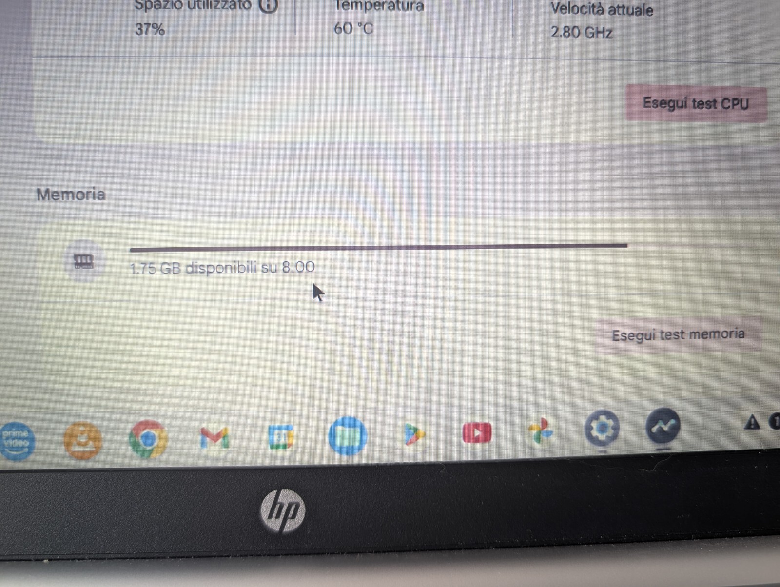 HP 15.6″ Chromebook 15a-na0001sl 8GB RAM 128GB HD Google IPS Intel Notebook PC
