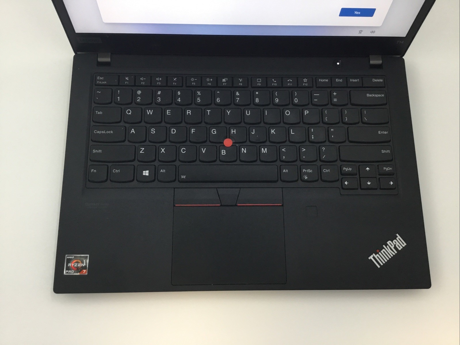 Lenovo Thinkpad T14 Gen 1 14” Ryzen 7 Pro 4750U 16GB RAM 128GB SSD (LDP-W0448)