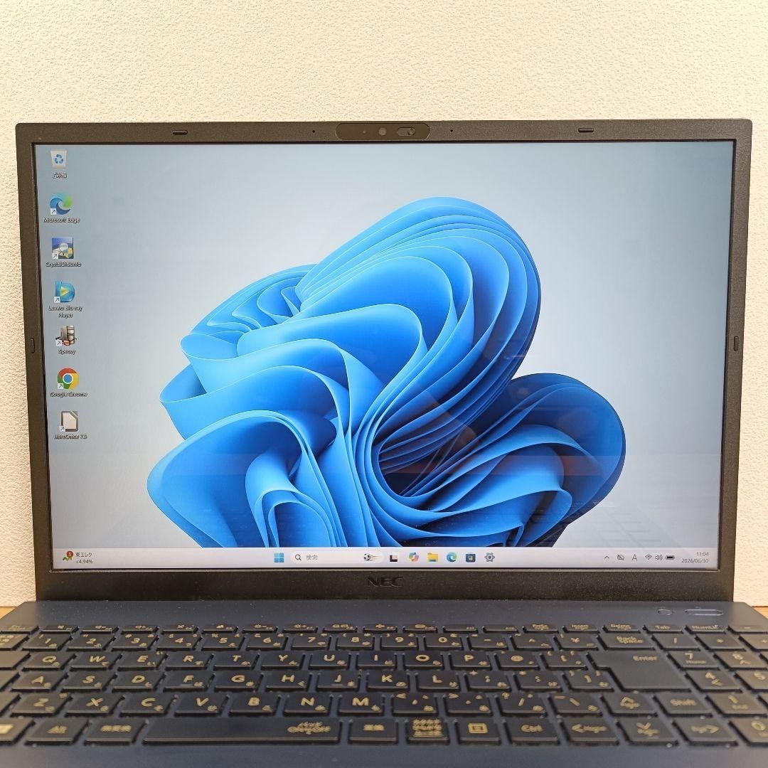 NEC LAVIE N1656HAL-Y i5-1235U Iris Xe 16GB SSD 512GB 16″ WUXGA IPS Win 11 DVD
