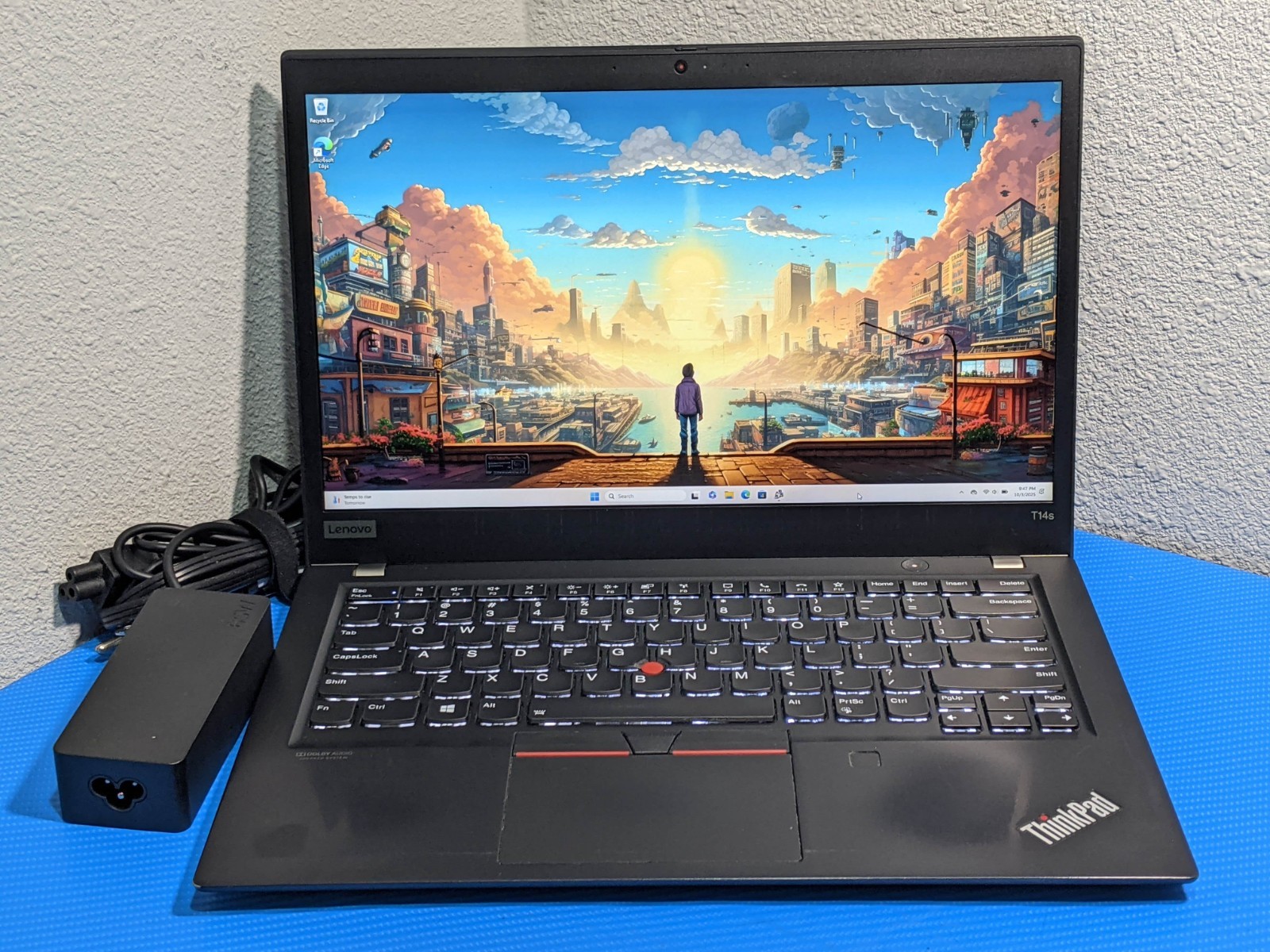 Lenovo ThinkPad T14s Gen 1 14″ FHD i5-10210U 1.6GHz 8GB 512GB SSD Win11Pro +PA