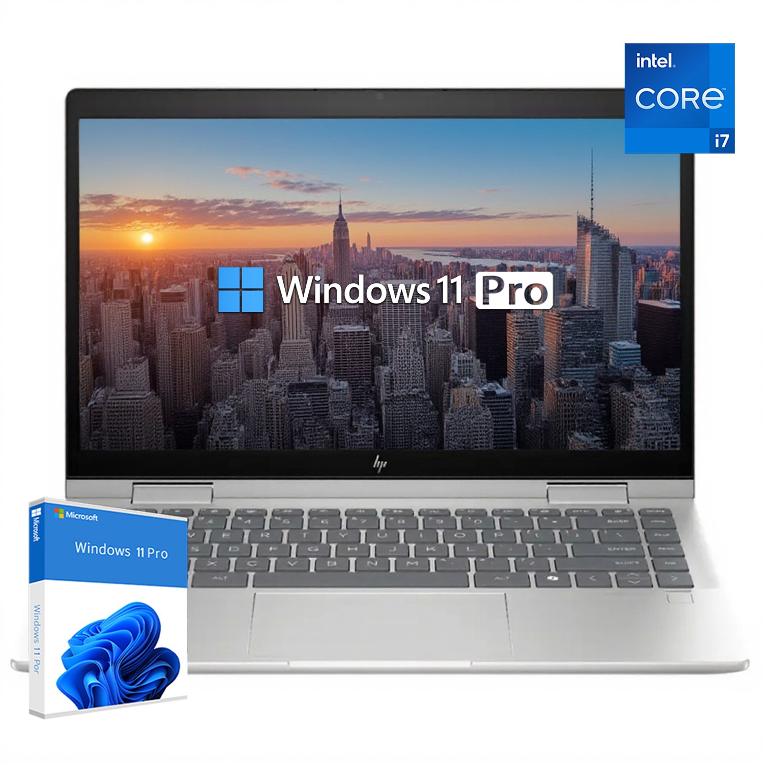 HP 15.6″Touch Laptop 15-fd0127dx Laptop Intel Core i7-1355U 64GB 2TSSD with W11P
