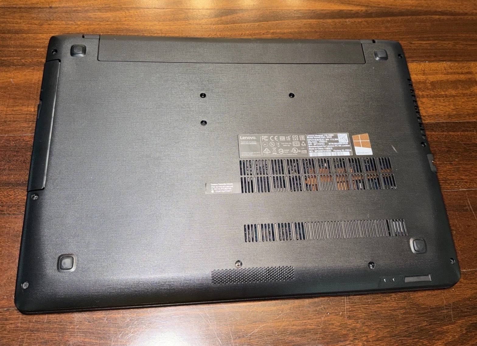 Working Lenovo ideapad 110-15ISK i5 Windows 10 Charger Cord Included Clean 8gb