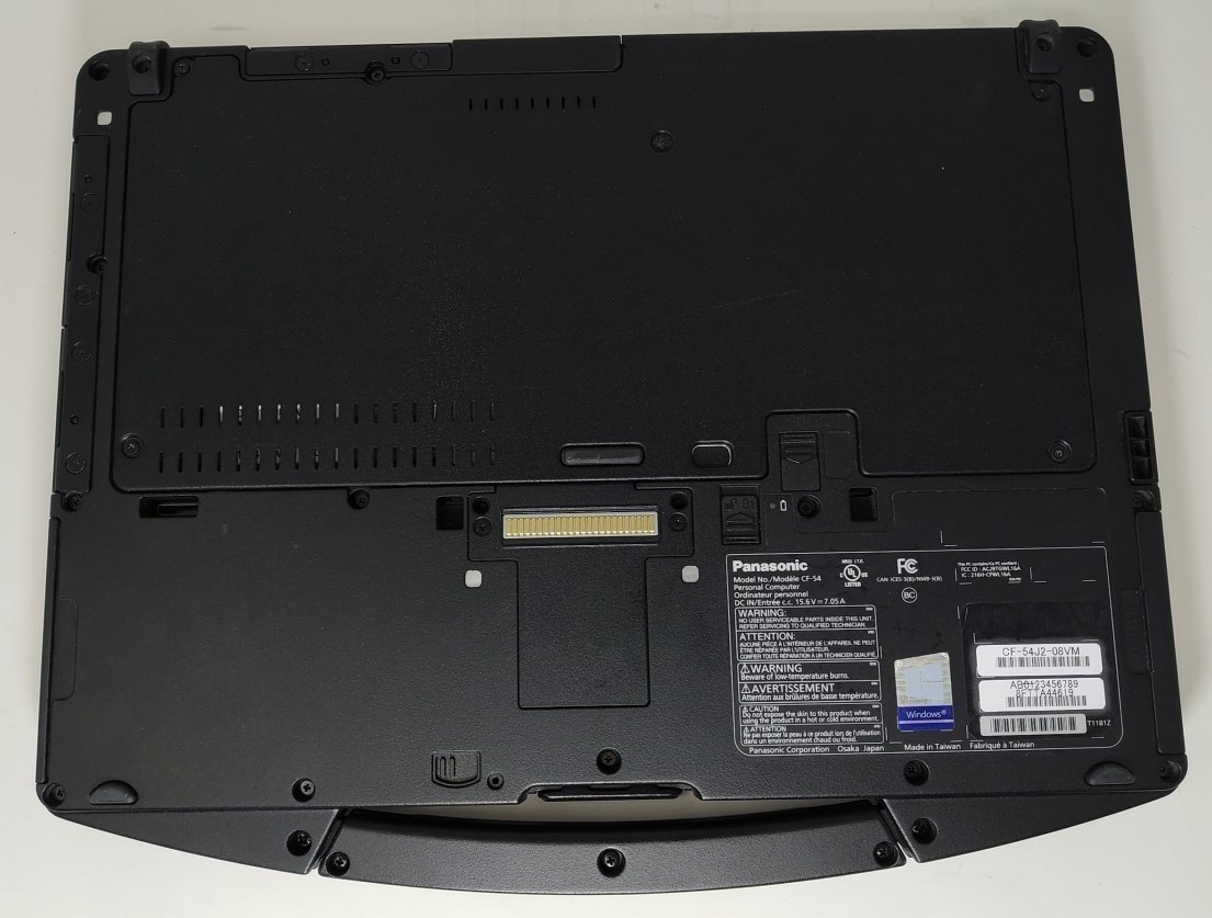 PANASONIC CF-54-3 Rugged Toughbook Intel Core I5-7300U 8GB SEE NOTES