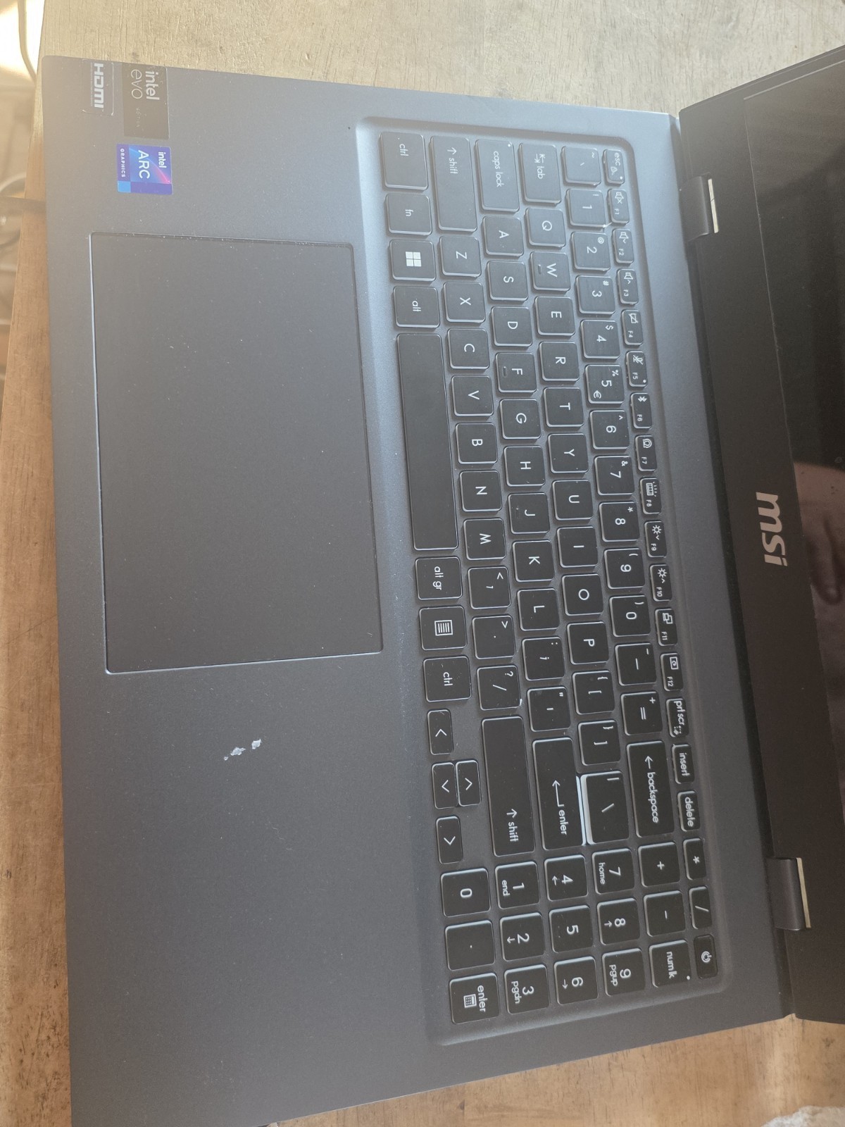 MSI Prestige 16 AI Evo B1MG-016US 16″ Core Ultra 7 155H 3.8GHz 32GB RAM 1TB SSD