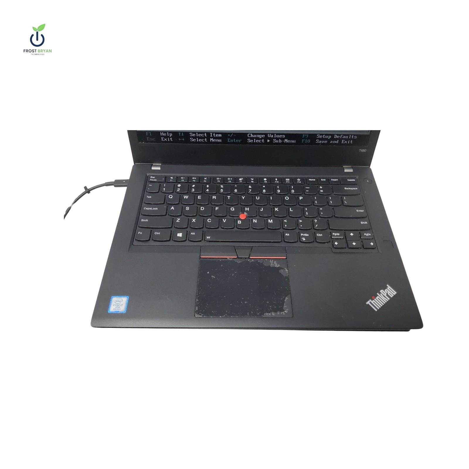 Lot of 2 Lenovo ThinkPad T480 T480s i7 8th Gen 16GB 512GB No OS Grade C [READ]