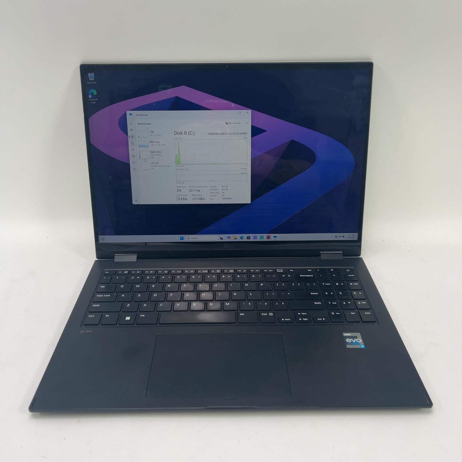 LG Gram 16T90Q 16″ i7-1260P 2.1GHz 16GB RAM 512GB SSD
