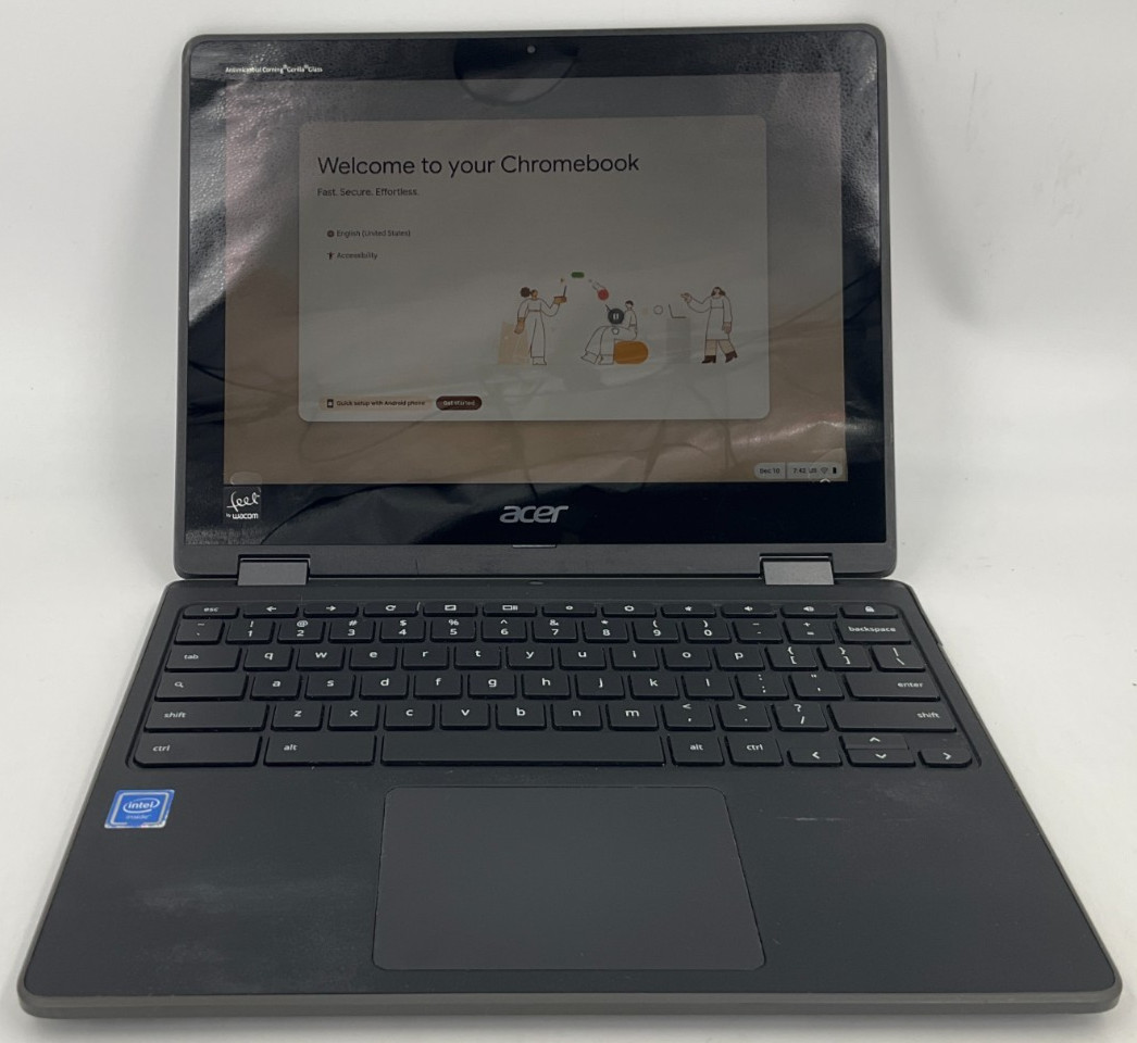 Acer Chromebook Spin 512 R851TN-C9DD Flip N4100 4GB/32GB 12″T NX.H99AA.002 READ