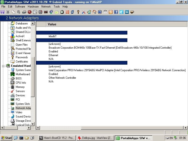FOR PARTS 15.4″ Dell Inspiron 6000 (Intel Pentium M 730/1.5 GB RAM/NO HDD)