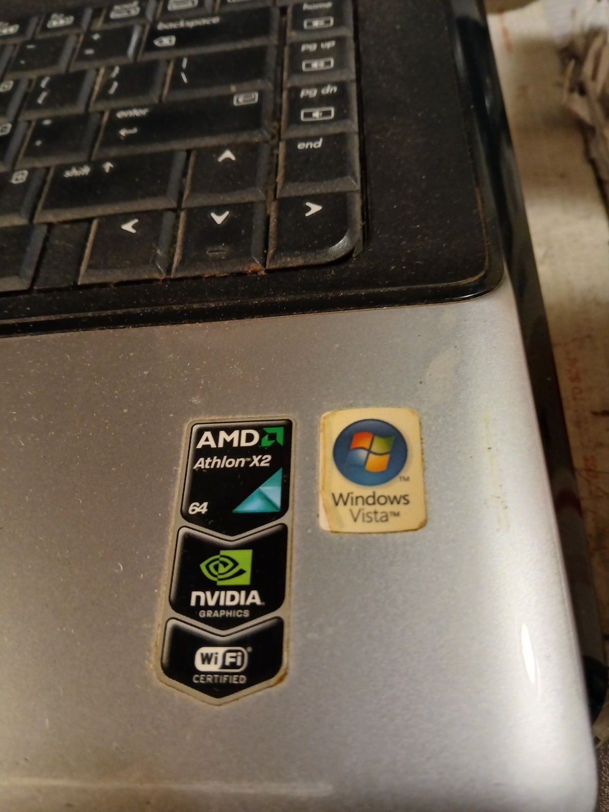 Compaq Presario CQ50 Laptop, AMD ATHELON-X2, WINDOWS VISTA, DOM SHIPPING INC