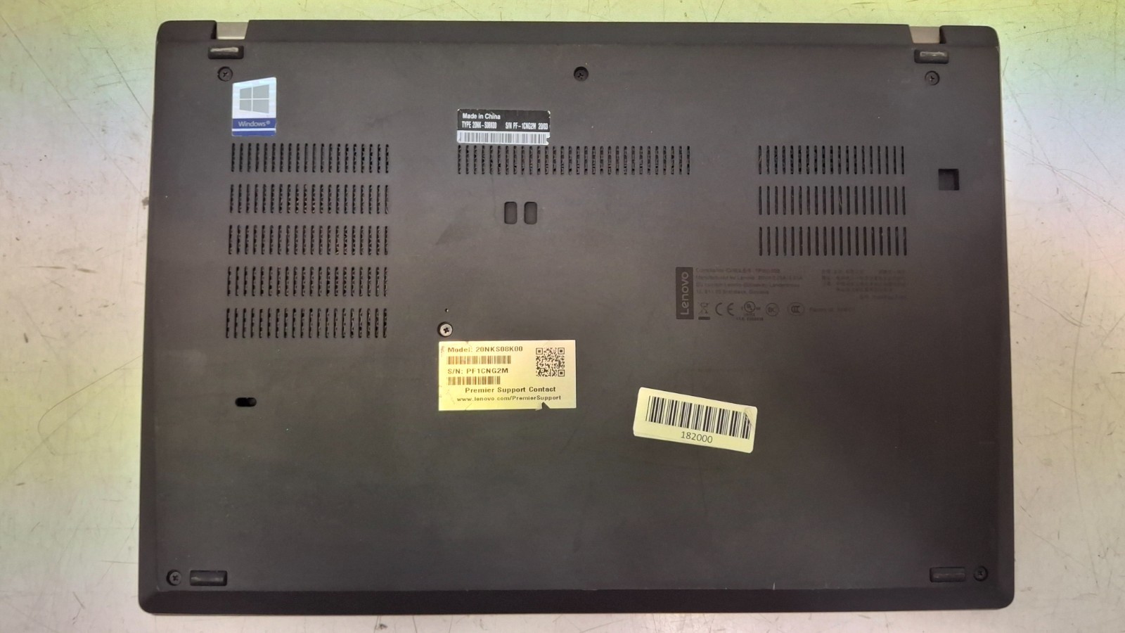Lenovo ThinkPad T495 (Ryzen 7 Pro 3700U, 16GB RAM, 512GB SSD) NO PERIPHERALS