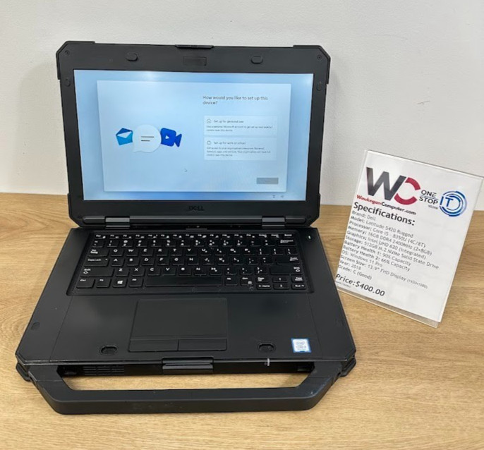 Dell Latitude 5420 Rugged, Core i5 8350U, 16GB DDR4, UHD Graphics, 512GB SSD 14″