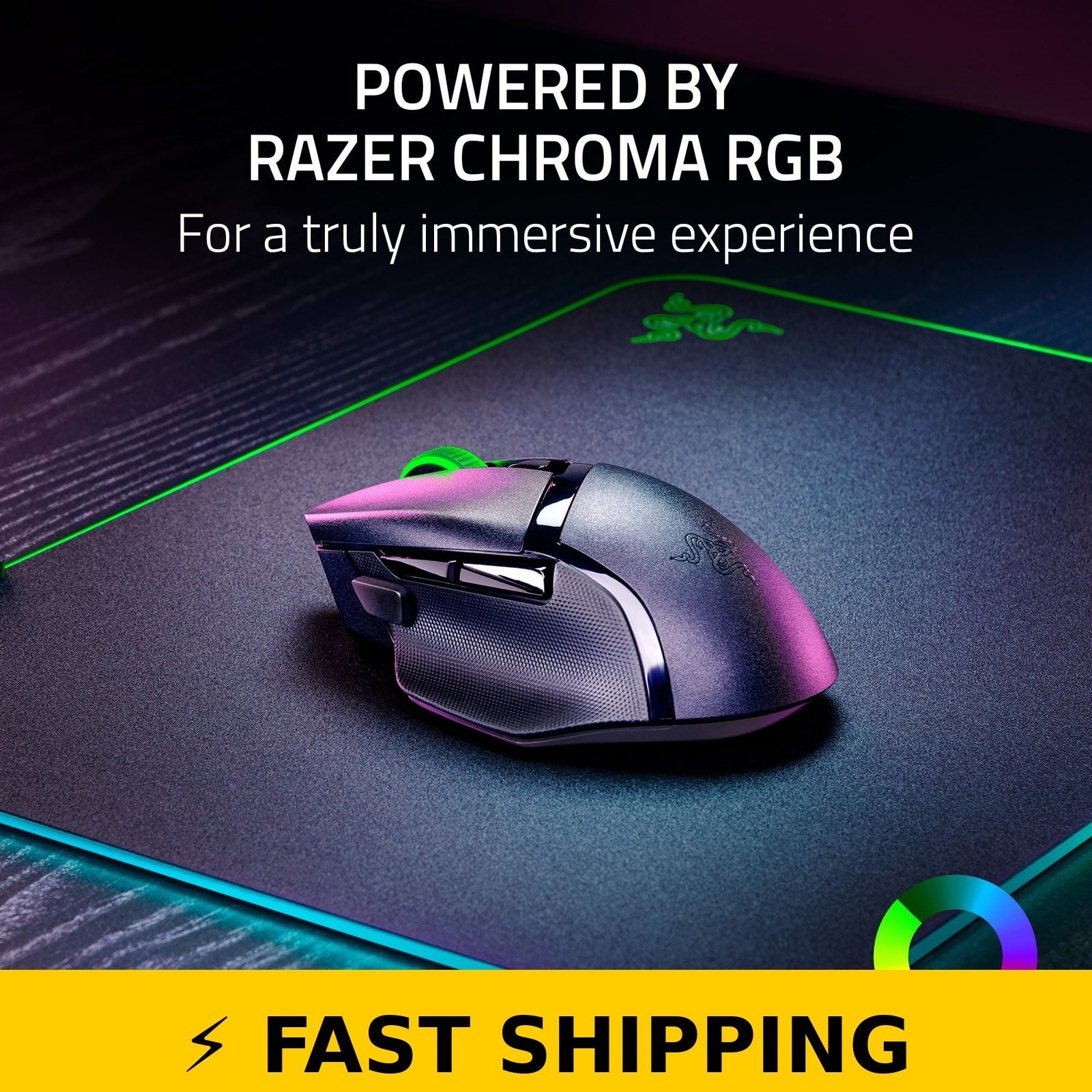 Razer Basilisk V3 X Hyperspeed Wireless Gaming Mouse – White