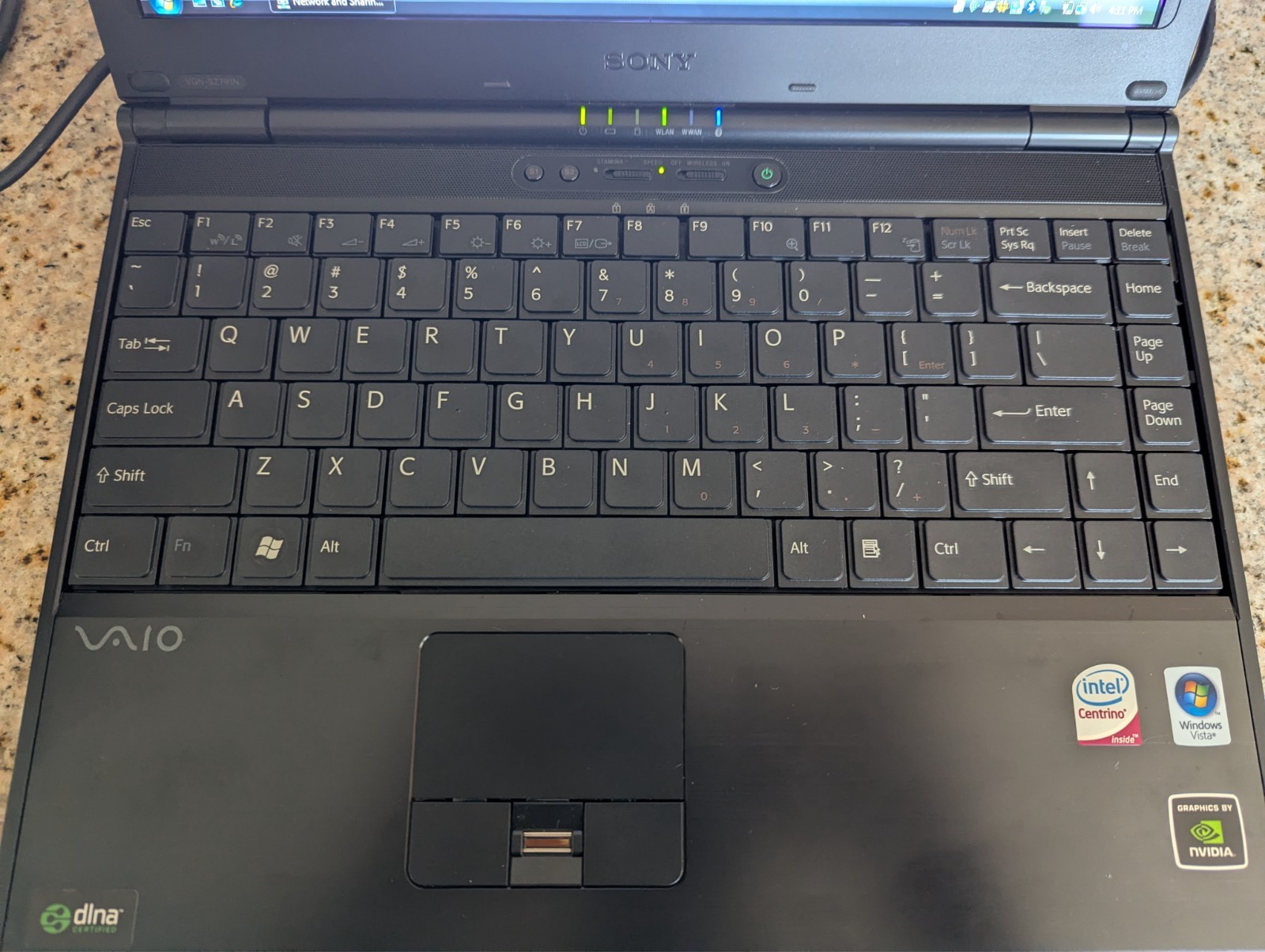💻 Sony VAIO PCG-6W1L Laptop & AC Adapter selling AS-IS. Works