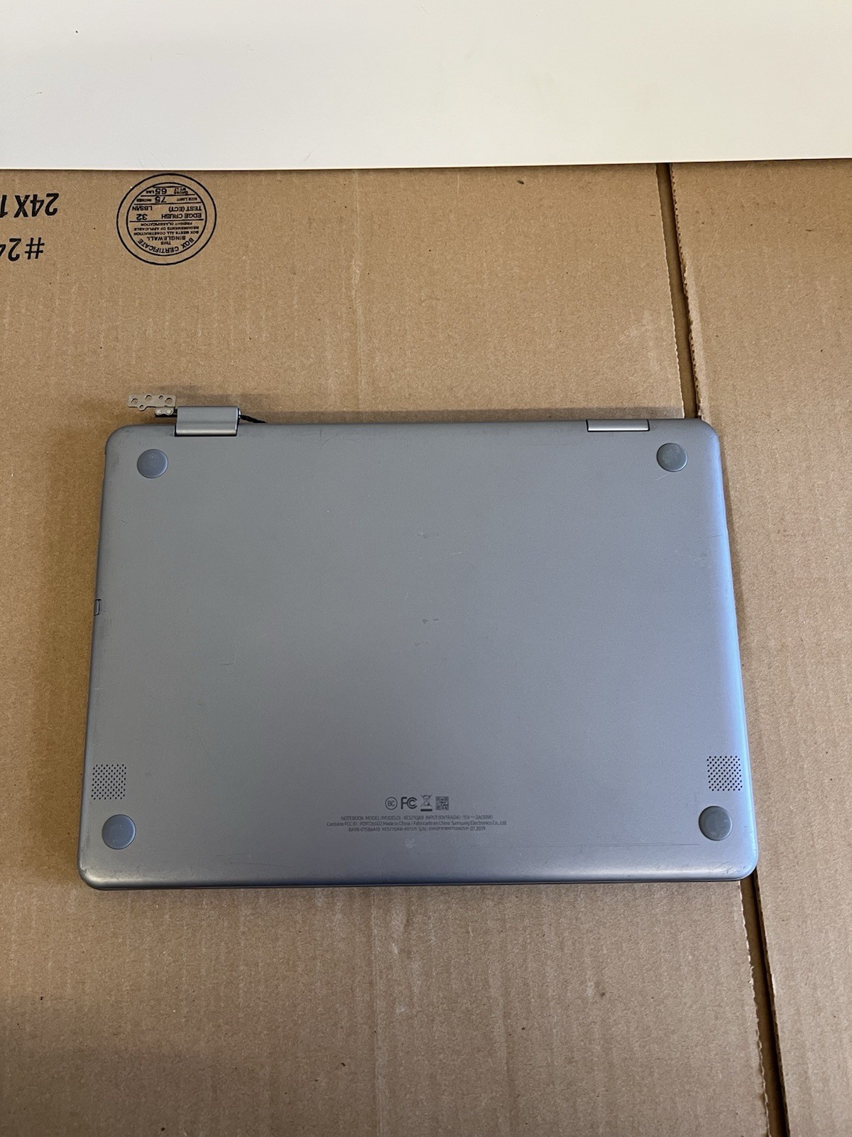 Samsung Chromebook Plus XE521QAB Stealth Silver Laptop PARTS or REPAIR ONLY