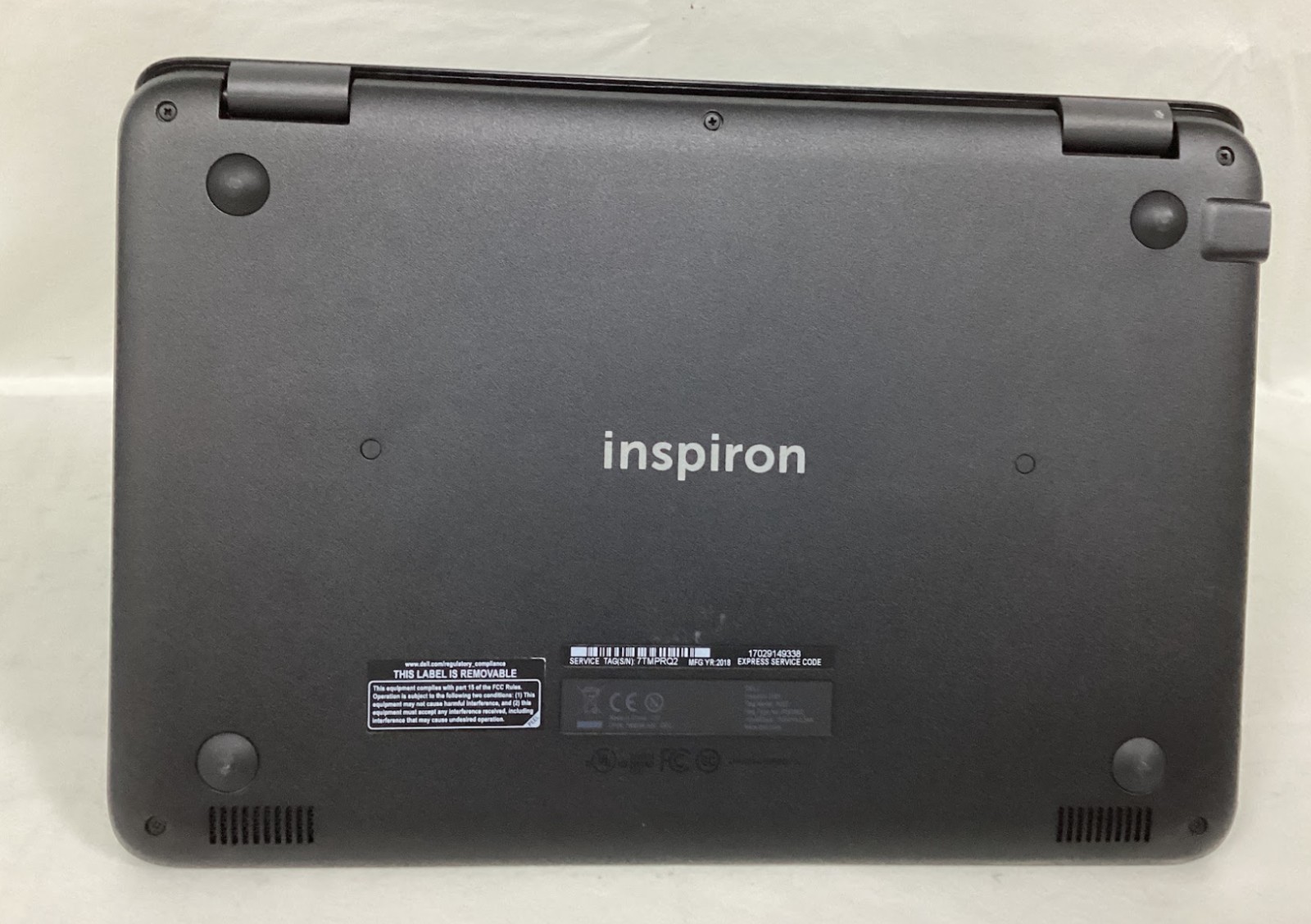 Dell Inspiron 11 Chromebook, 11.6″ HD Non-Touchscreen Display, Core N3060,used