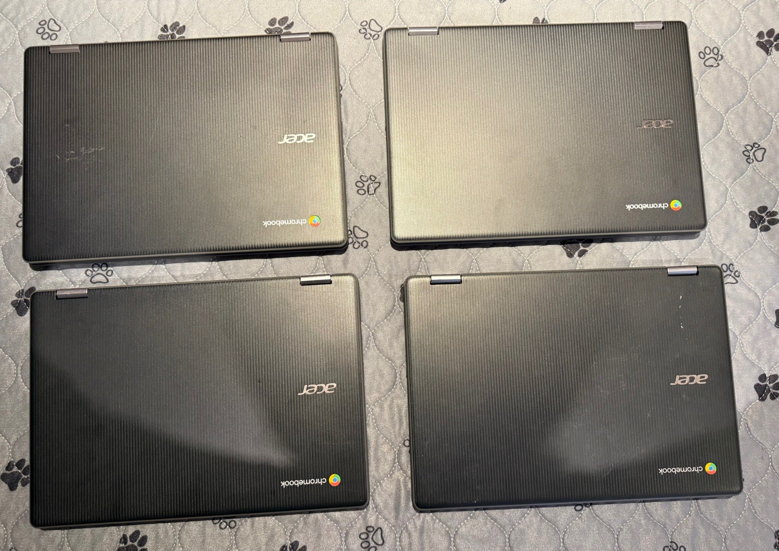 Lot of 10: Acer Chromebook Spin 511 R756TN-C1X1 & R753TN-C9QE Good Condition