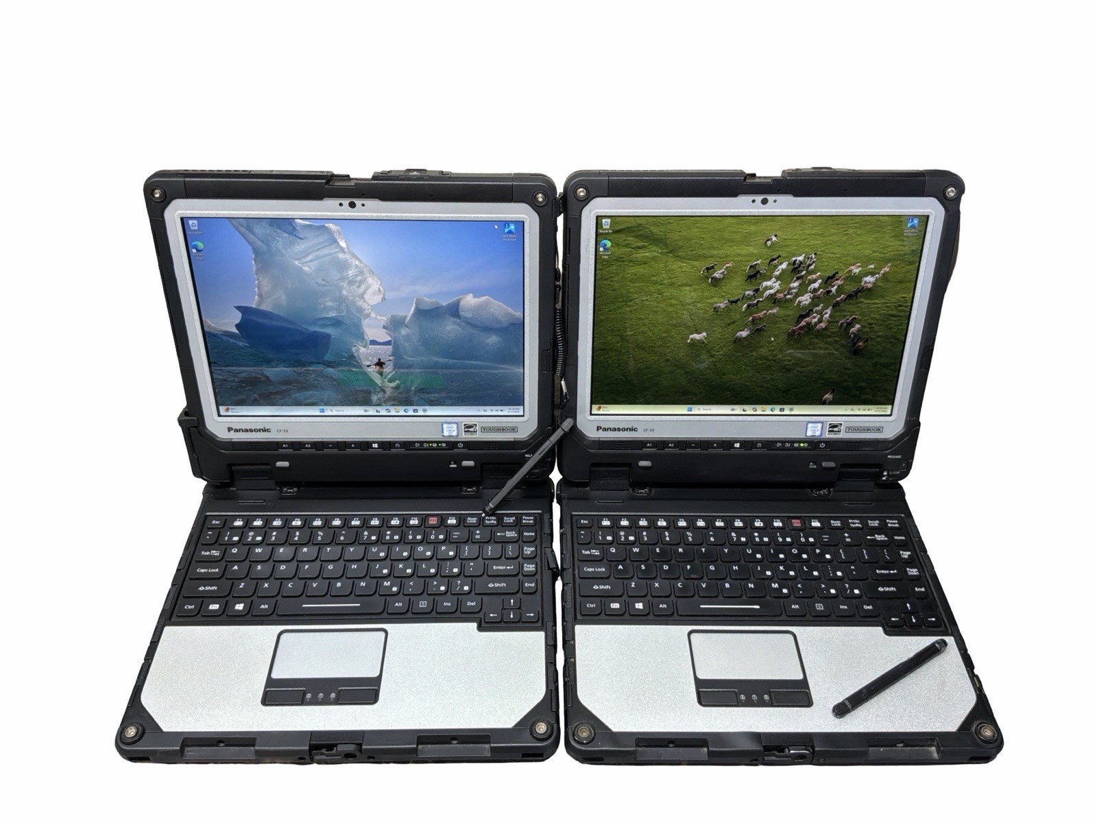 Toughbook Panasonic CF-33 I5-6300U 8GB RAM 256GB SSD W11P W/CHARGER LOT 2