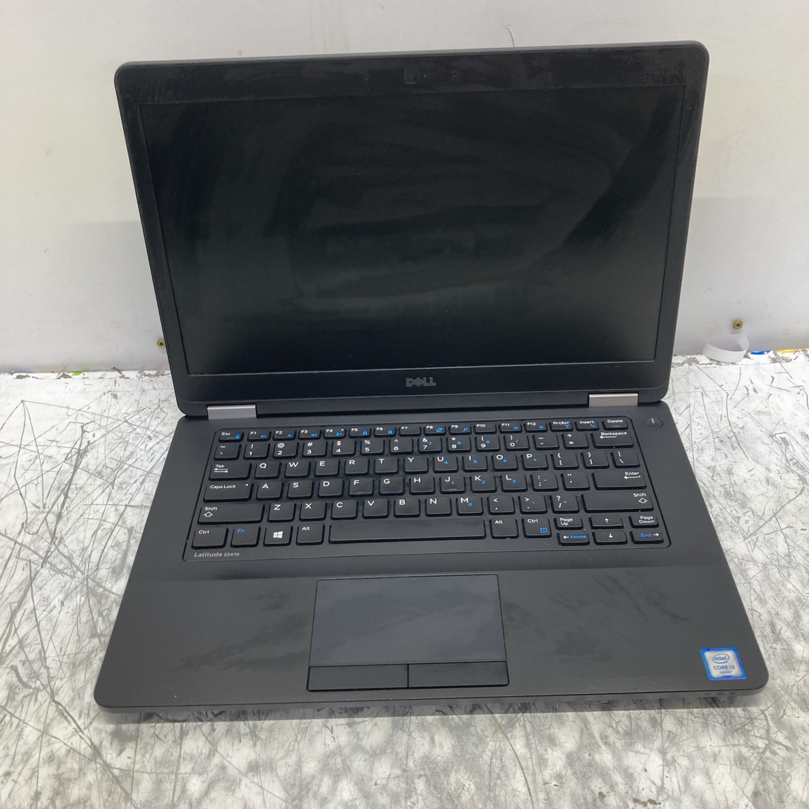 DELL LATITUDE E5470 INTEL CORE I3-6100U 2.30GHZ no RAM NO HD Boot to BIOS