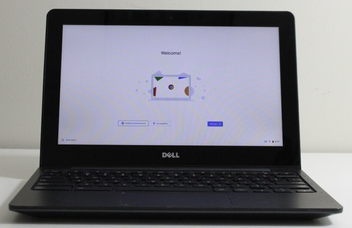 Dell Chromebook 11 Laptop 11.6″ Celeron 4GB RAM 10GB SSD Chrome OS WiFi HDMI