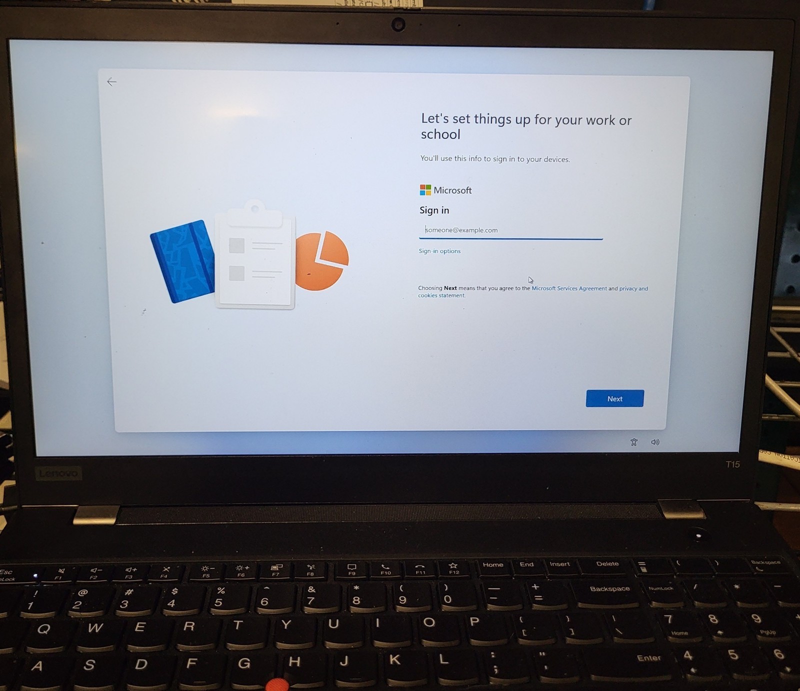 Lenovo ThinkPad T15 Gen 2 Laptop Intel i5-1135G7 2.4GHz 8GB 256GB SSD No PSU