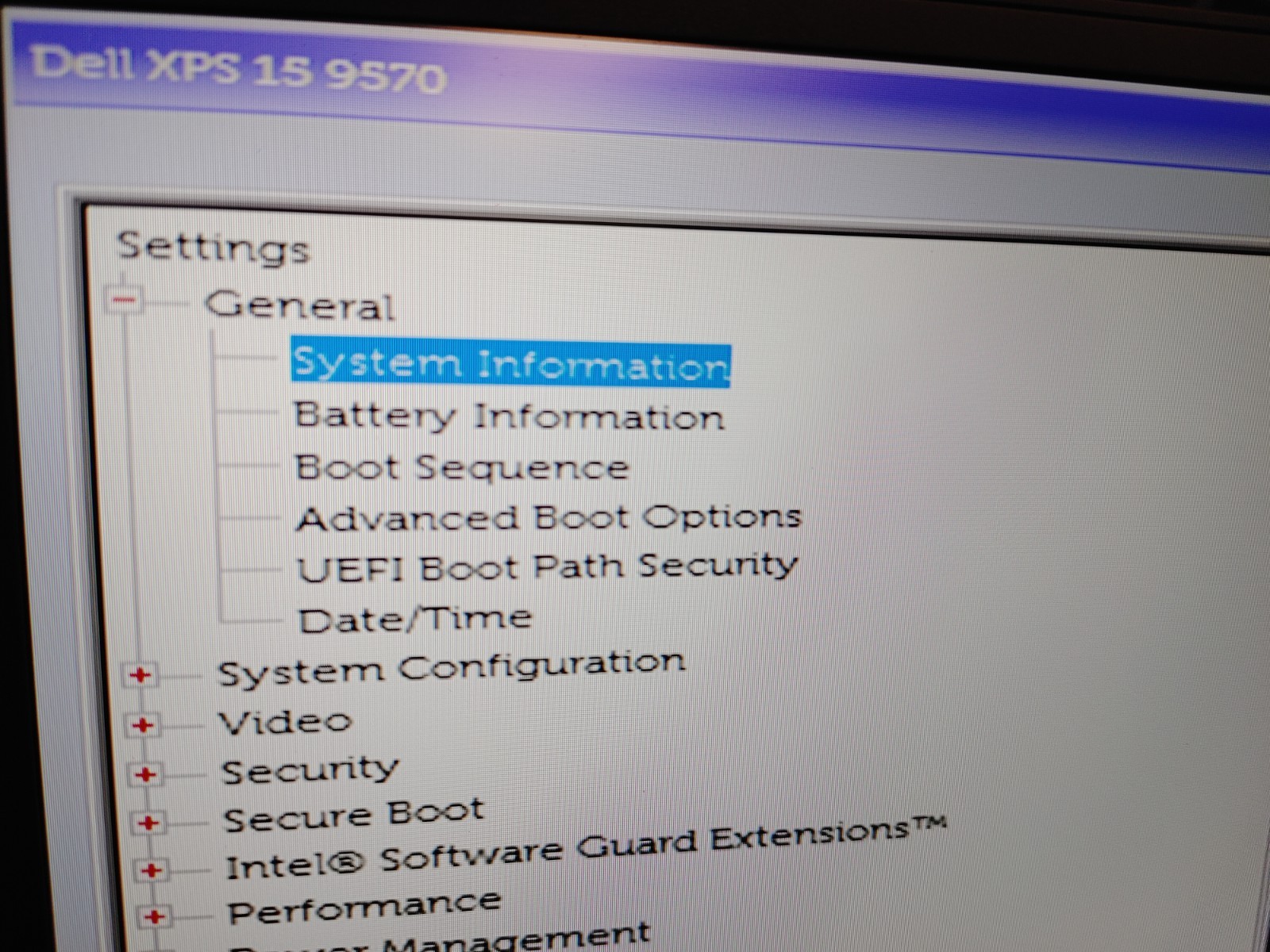 Dell XPS 9570 Core i7-8750H@2.20GHz, 8GB RAM , NO SSD , FOR PARTS/ REPAIR