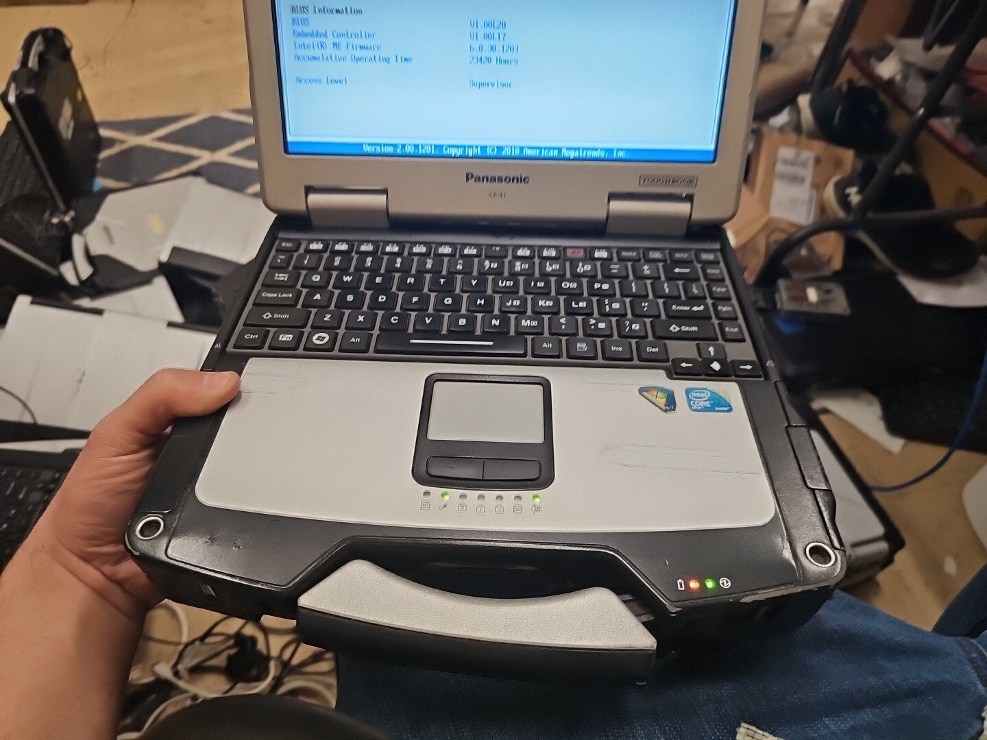 Panasonic Toughbook CF-31 MK-1 i5 520M @ 2.40GHz 8GB RAM DDR3 ( 23420HRS)