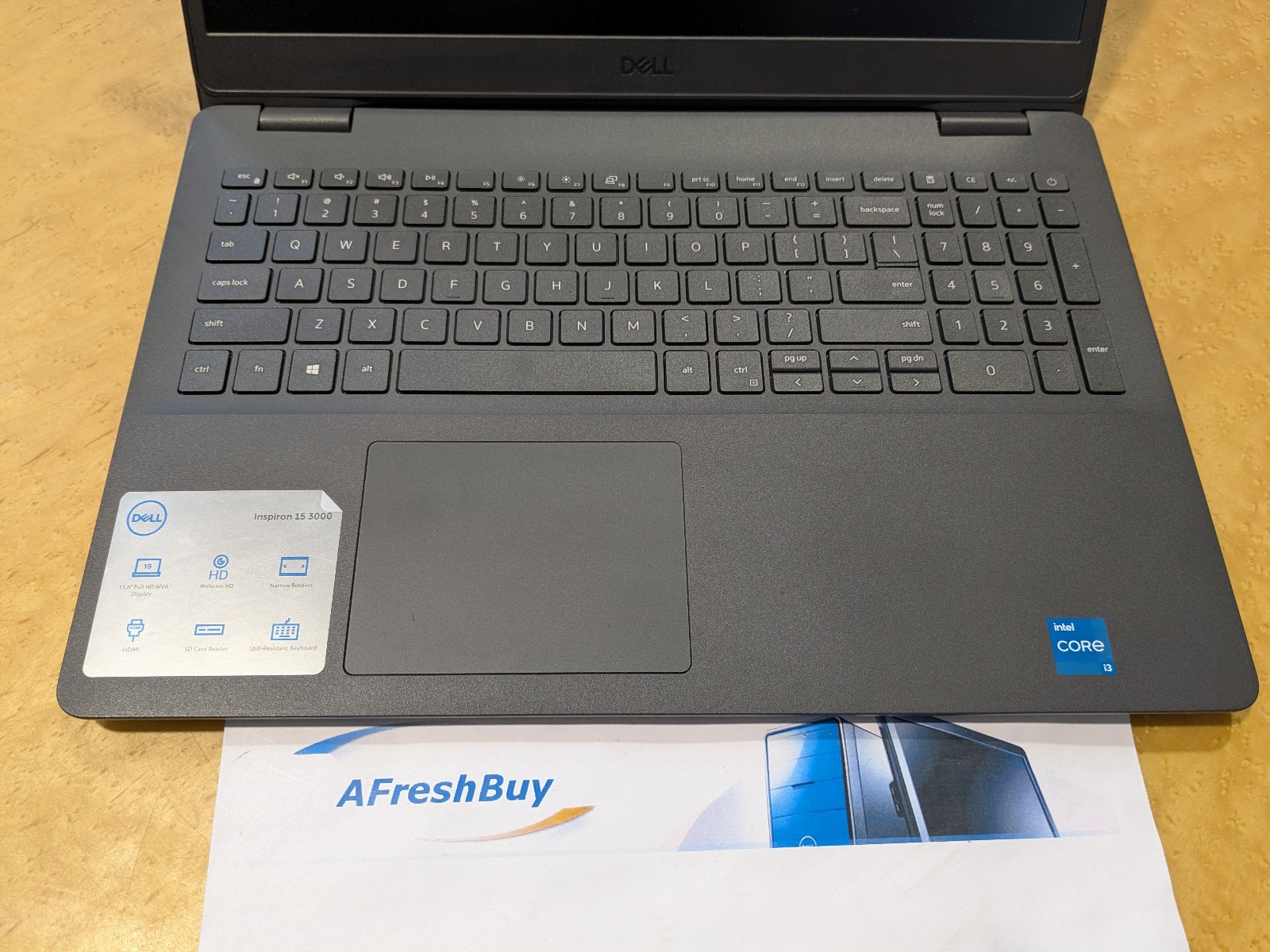 DELL INSPIRON 3501 15.6″ FHD i3-1115G4 3.6Ghz 16GB Ram 512GB SSD No OS