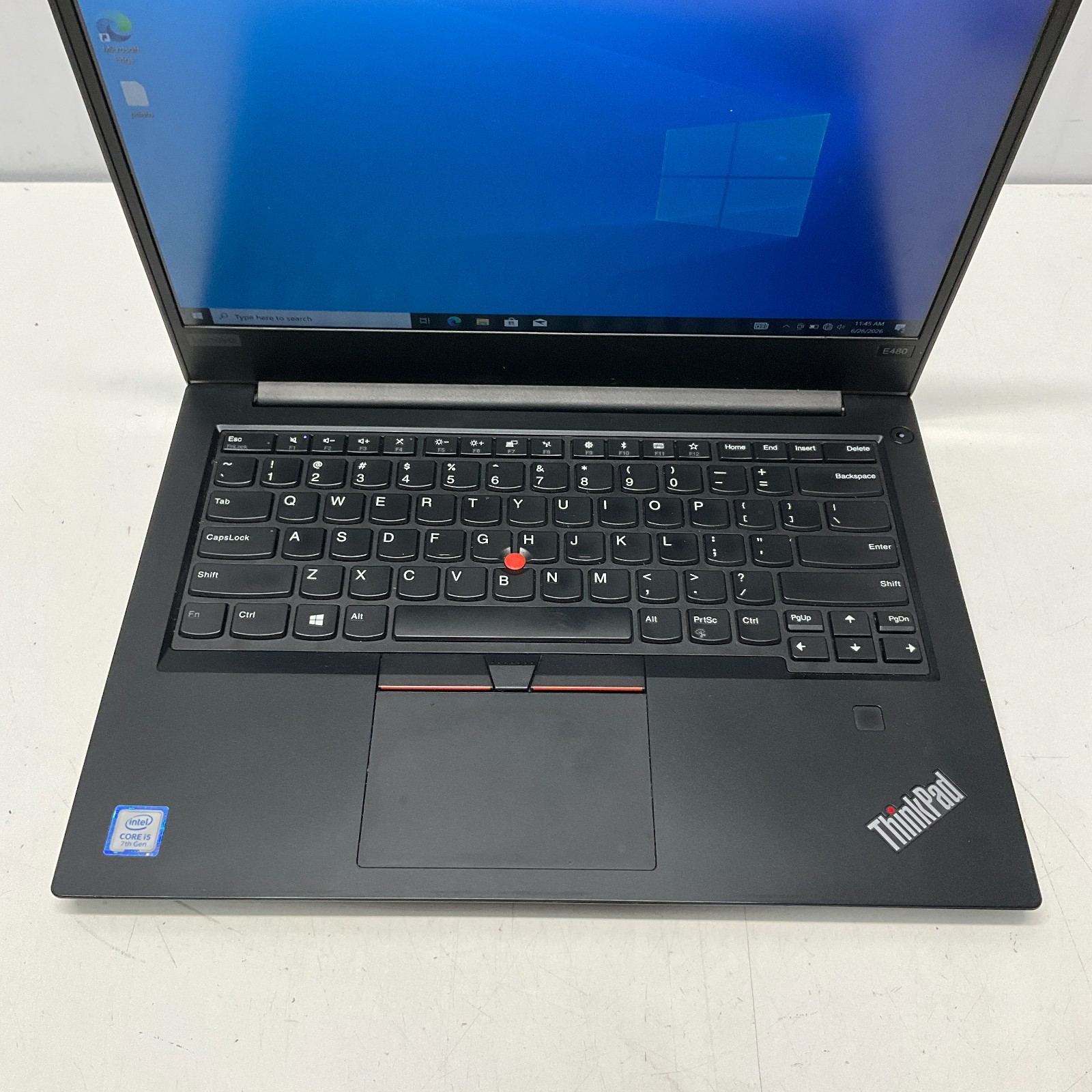 Lenovo ThinkPad E480 14″ Laptop Core i5-7200u 8GB RAM 256GB SSD Windows 10 Pro