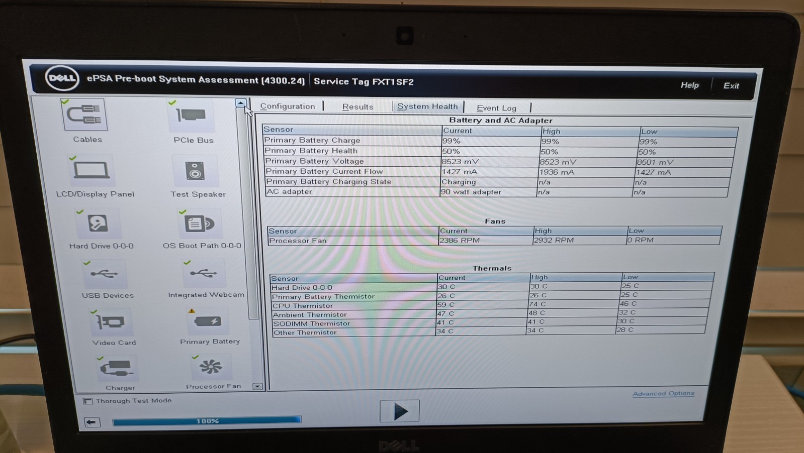 Dell Latitude E5470 i5-6440Q 8GB RAM Win 11 Pro No HDD, Wifi, or A/C *READ* Tstd