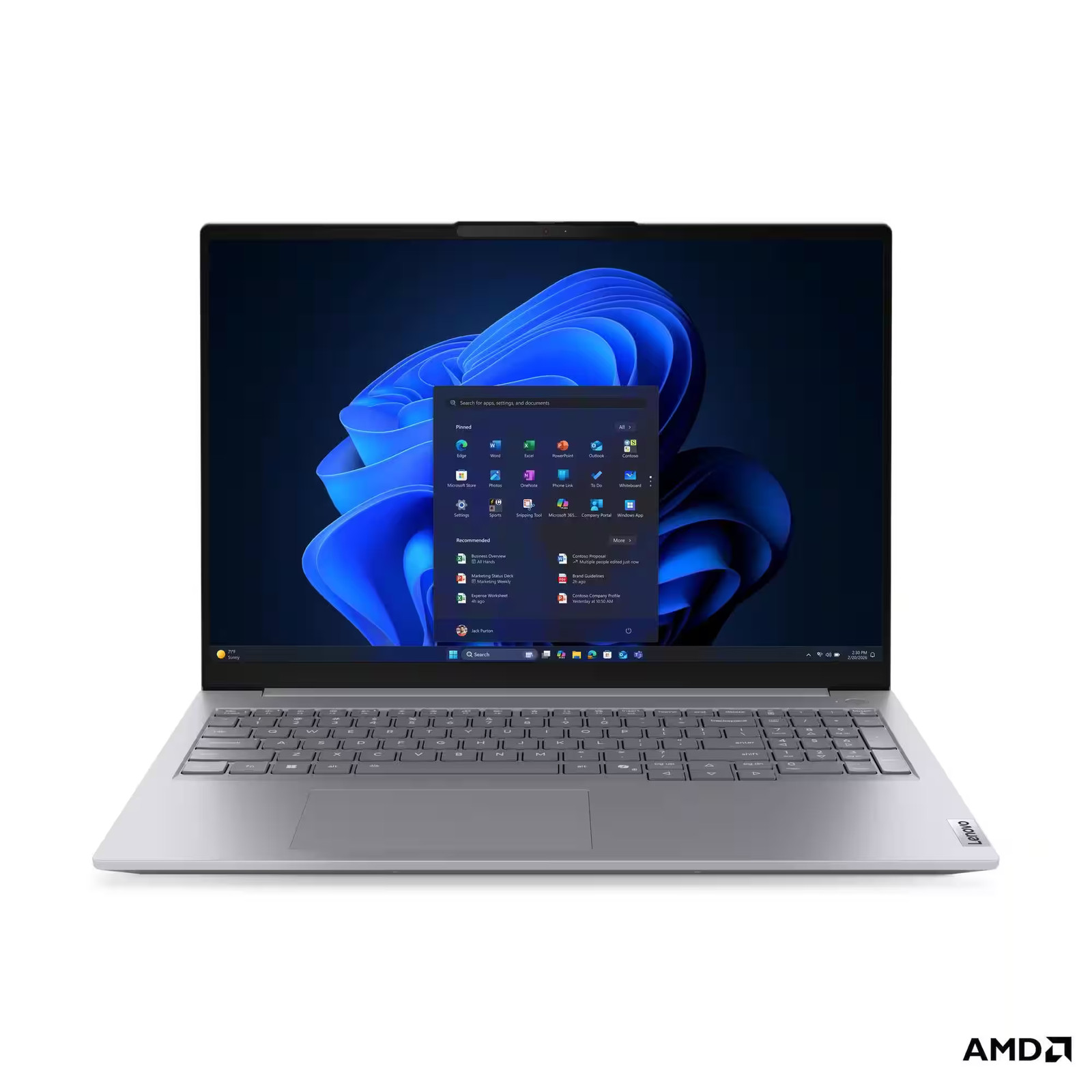 Lenovo – ThinkBook 16 G9 AI PC 16″ Laptop – Latest Model – AMD Ryzen 7 250 wi…