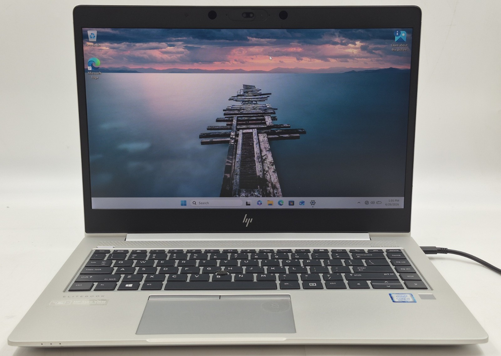 HP EliteBook 840 G5 i5-8250U 1.60GHz 8GB RAM 256GB SSD Win11 Pro NO BATTERY