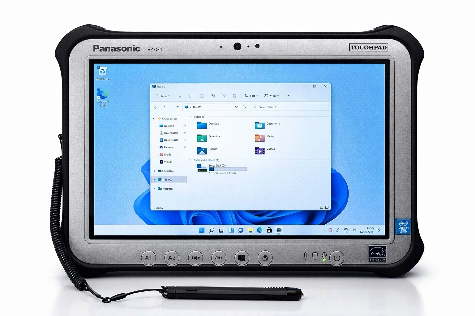 PANASONIC TOUGHPAD FZ-G1 MK4 8GB Diagnostic Tablet Win 11 4G 256GB SIM Rugged
