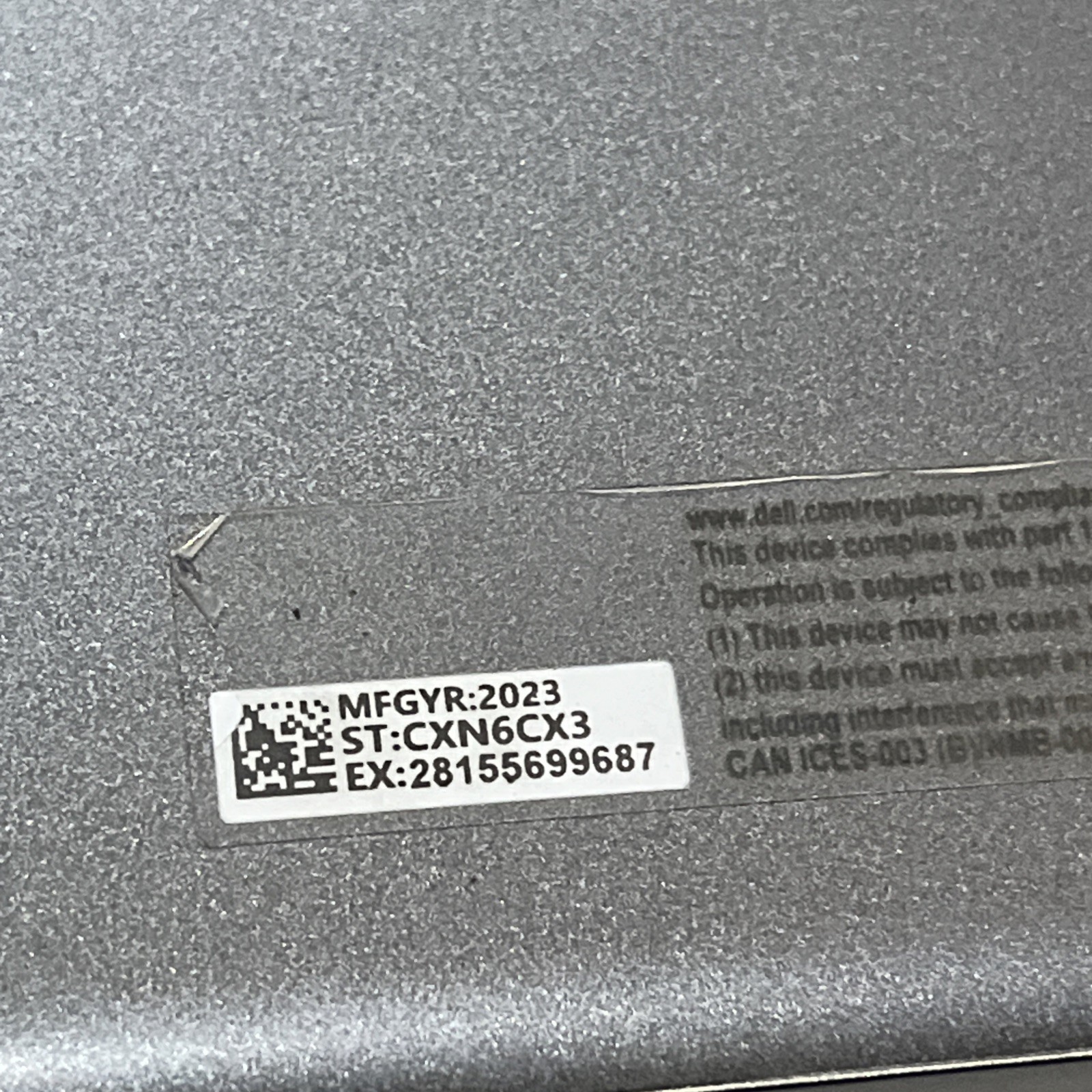 DELL LATITUDE 5540 INTEL CORE I7-1355U 8GB RAM NO HD
