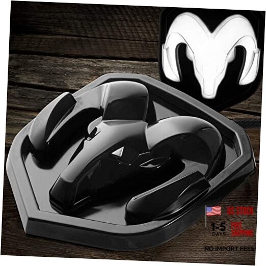 2009-18 RAM Lighted Grille Emblem,Black/Black