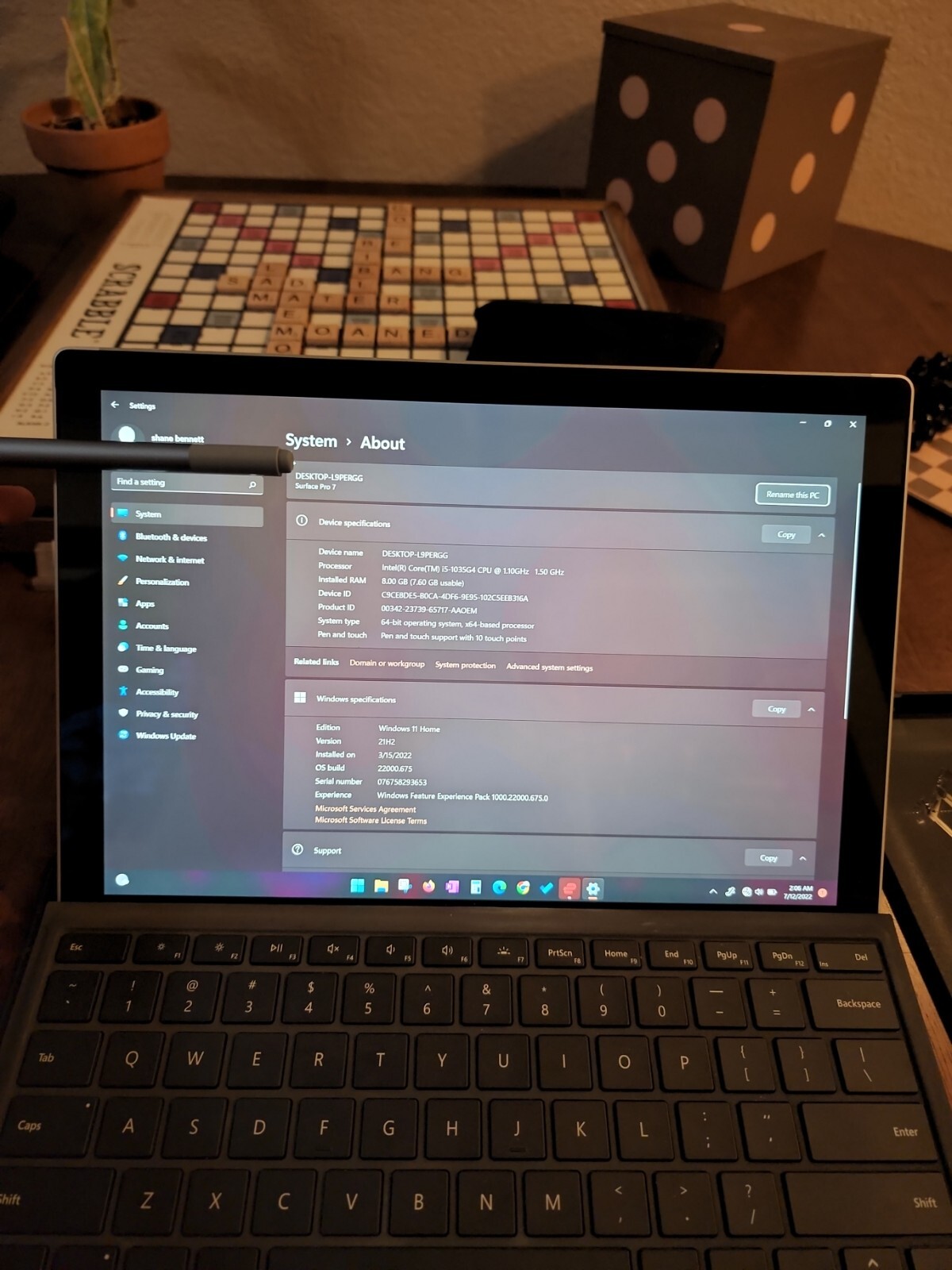 Microsoft Surface Pro 7 Bundle 12.3″ (128GB SSD, Intel Core i5-1035G4, 8GB