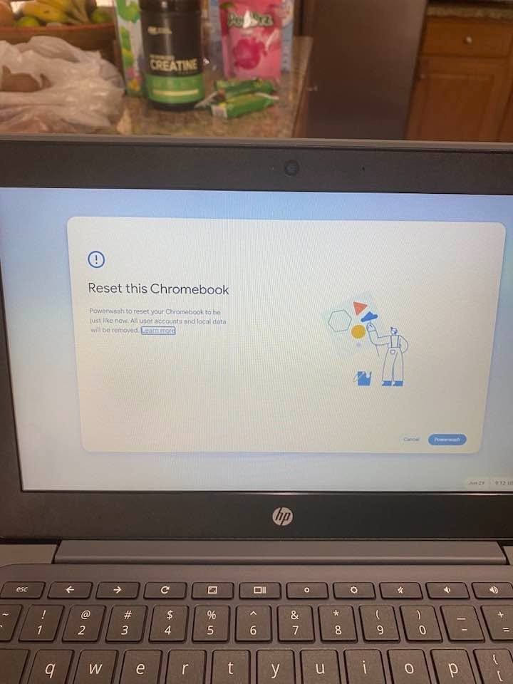 HP Chromebook 11 G8 EE 11.6″ 32GB N4020 ChromeOS, Gray Tested Works 100%