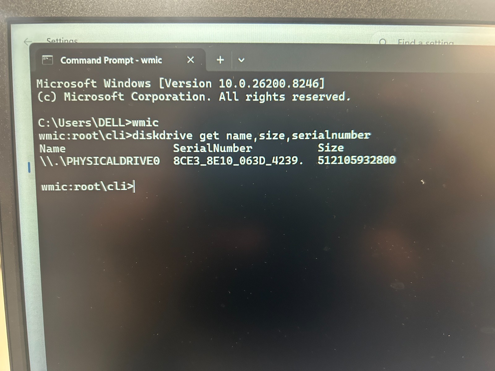 DELL 15 DC15255 G8MK9, AMD Ryzen 7 7730U, 2.00 GHz, 16 GB RAM 512 GB NVMe