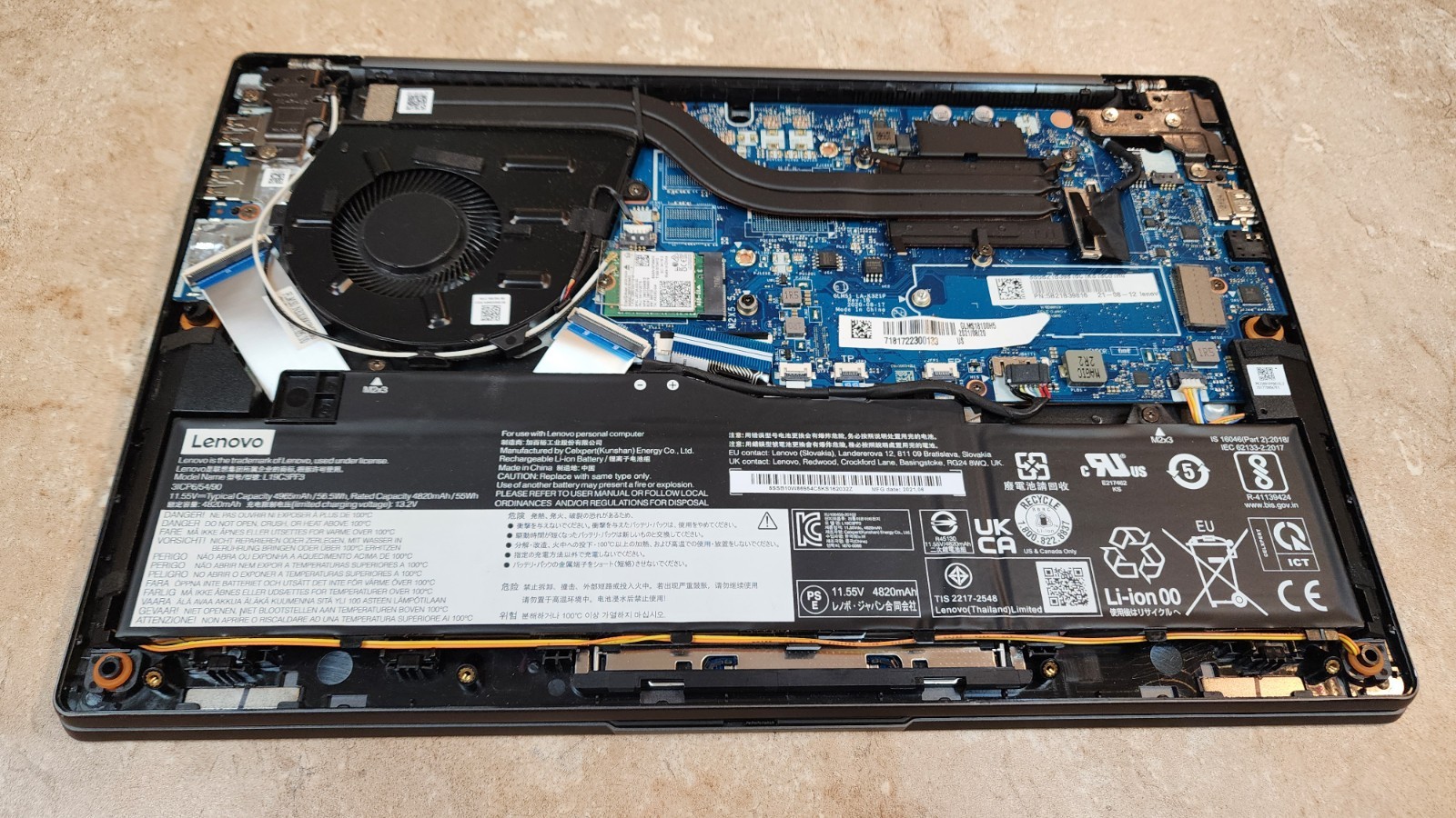 Lenovo Ideapad 5 14ITL05 i5 11th Gen Laptop FOR PARTS NO POWER