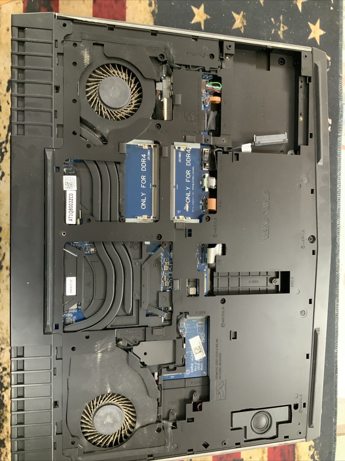 Alienware 17 R4 Intel Core i7 NO HDD Memory For Parts/Repair BXPC