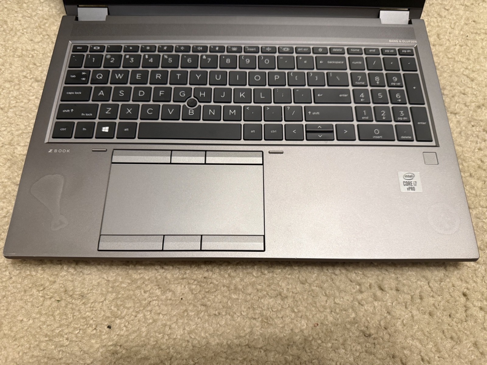 HP ZBOOK Fury 15 G7 15.6″ i7-10850H 2.7GHz 32GB RAM 512GB SSD QUADRO RTX 3000
