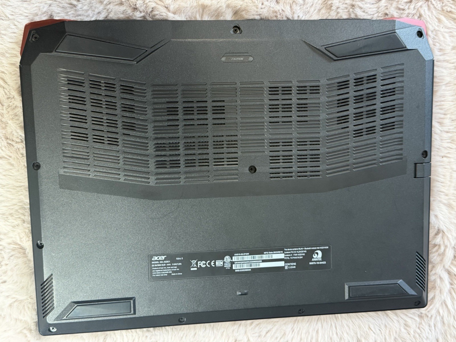 Acer Nitro 5 Gaming Laptop 15.6″ Intel Core i5 NVIDIA RTX Black