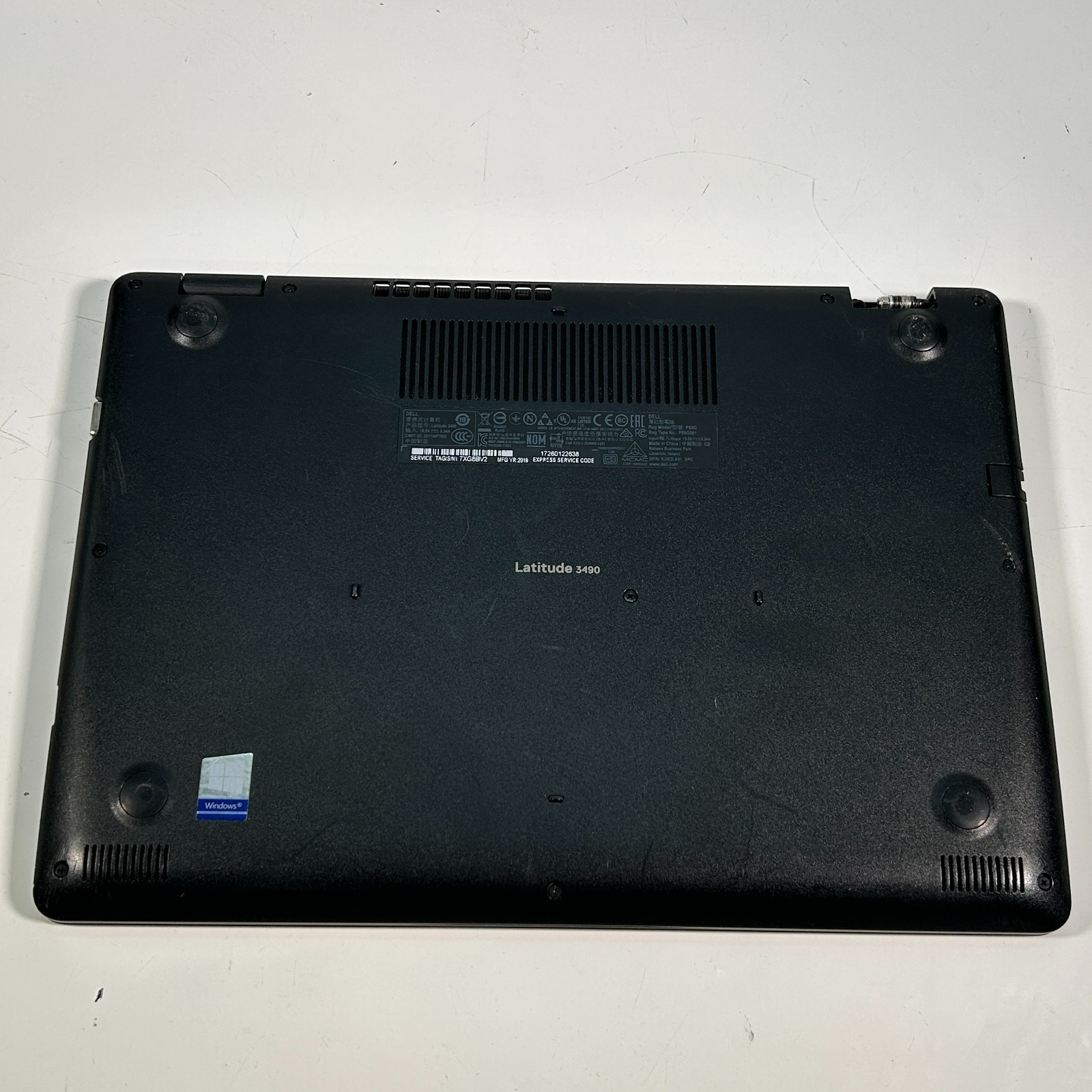 Dell Latitude 3490 Intel Core i7-8550U 1.80GHz 8GB RAM 128GB SSD No OS Used READ