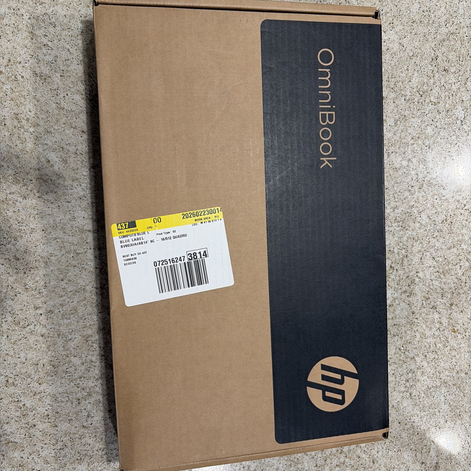 HP – OmniBook 5 – 14″ 2K OLED Touch-Screen Snapdragon X Plus 16GB Ram 512gb