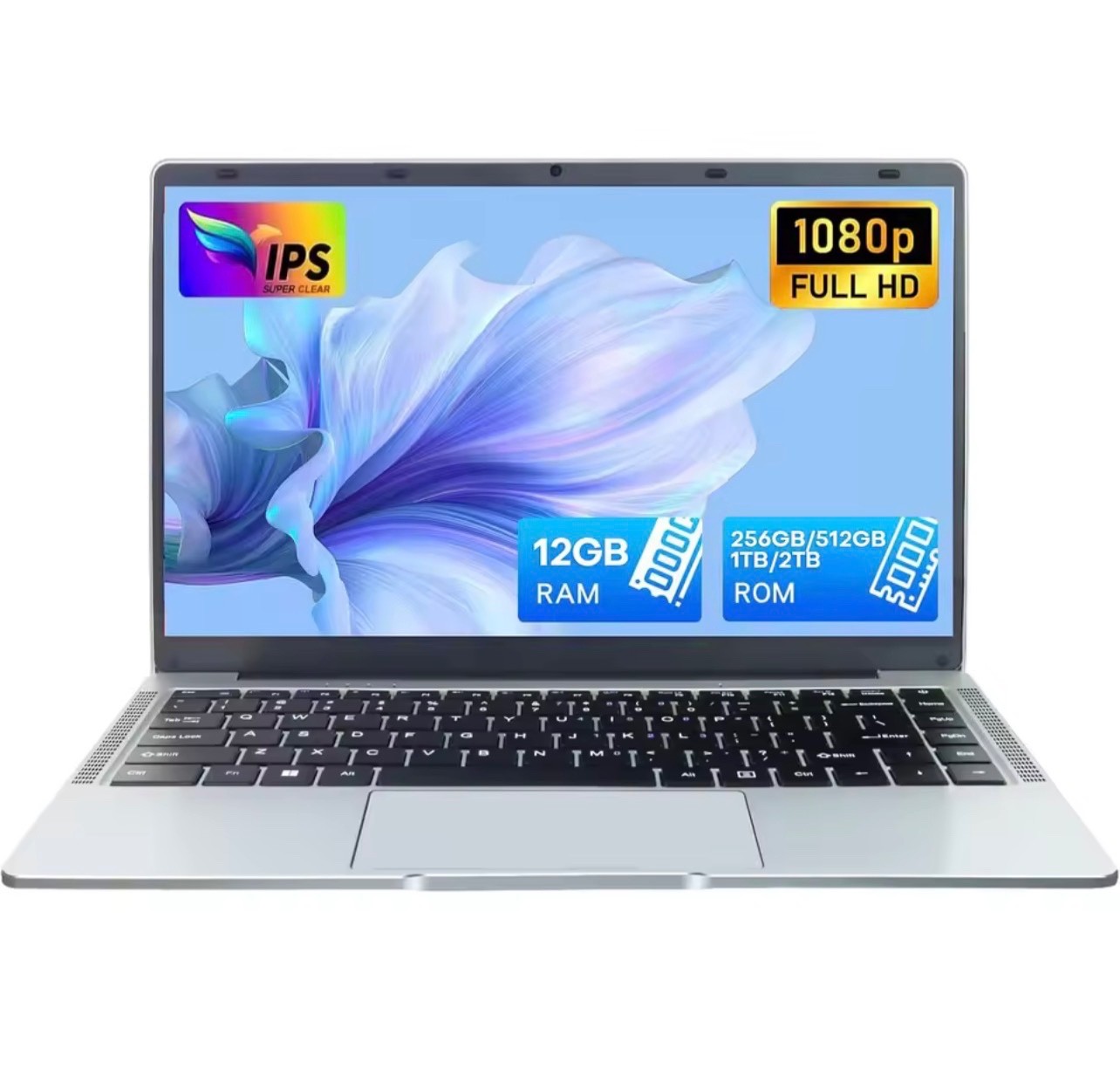 14.1″ Windows 11 Pro Laptop 12GB RAM 1TB/2TB SSD 1080P Slim Notebook PC