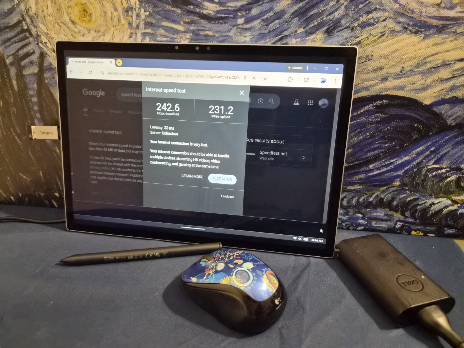 Dell Laptop XPS 13 9315 2-in-1 , stylus , 16 GB, Logitech, adapter, charger