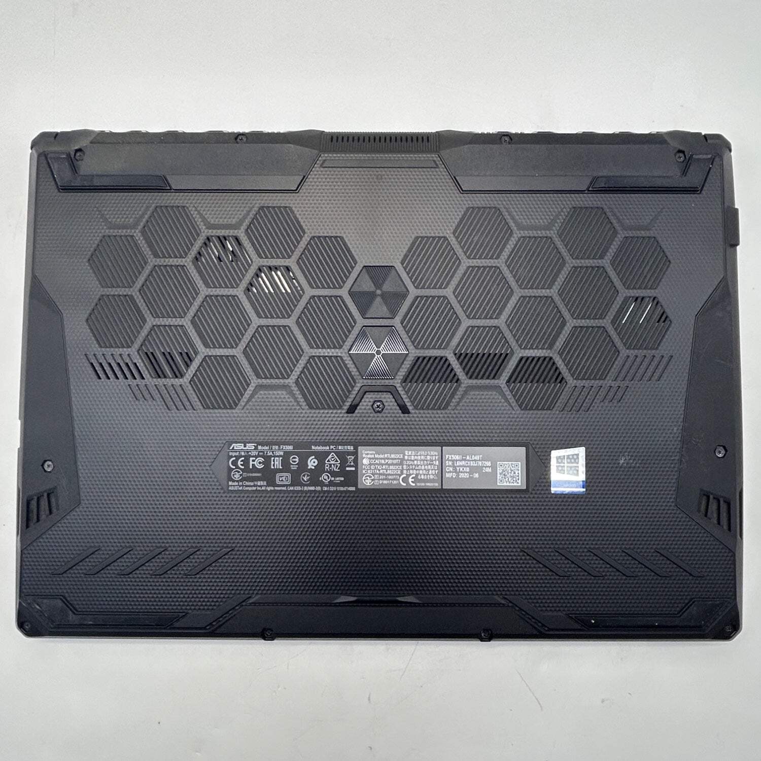 Broken Asus TUF Gaming FX506I 15.6″ Ryzen 5 4600H 8GB 500GB SSD Parts Only Read