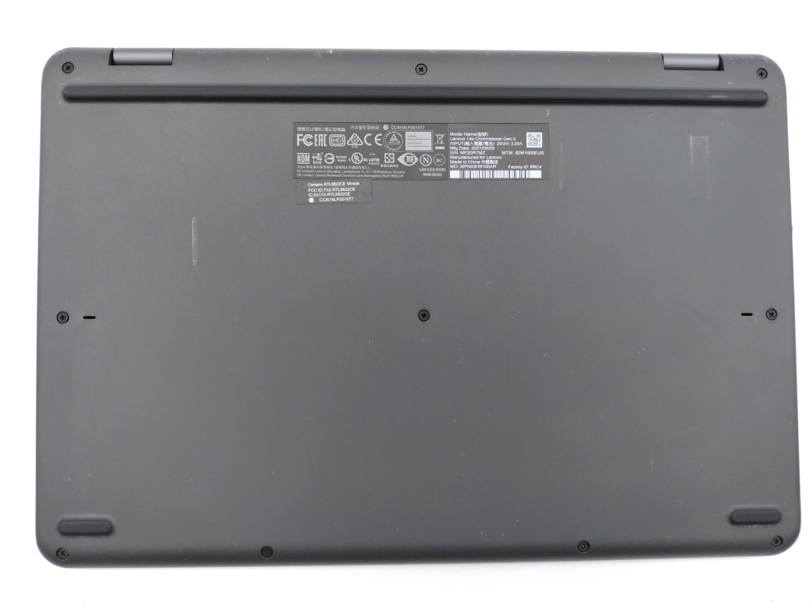 Lenovo 14e Chromebook Gen 2 14″ Touchscreen AMD 3015Ce, 4GB RAM, 32Gb EMMC